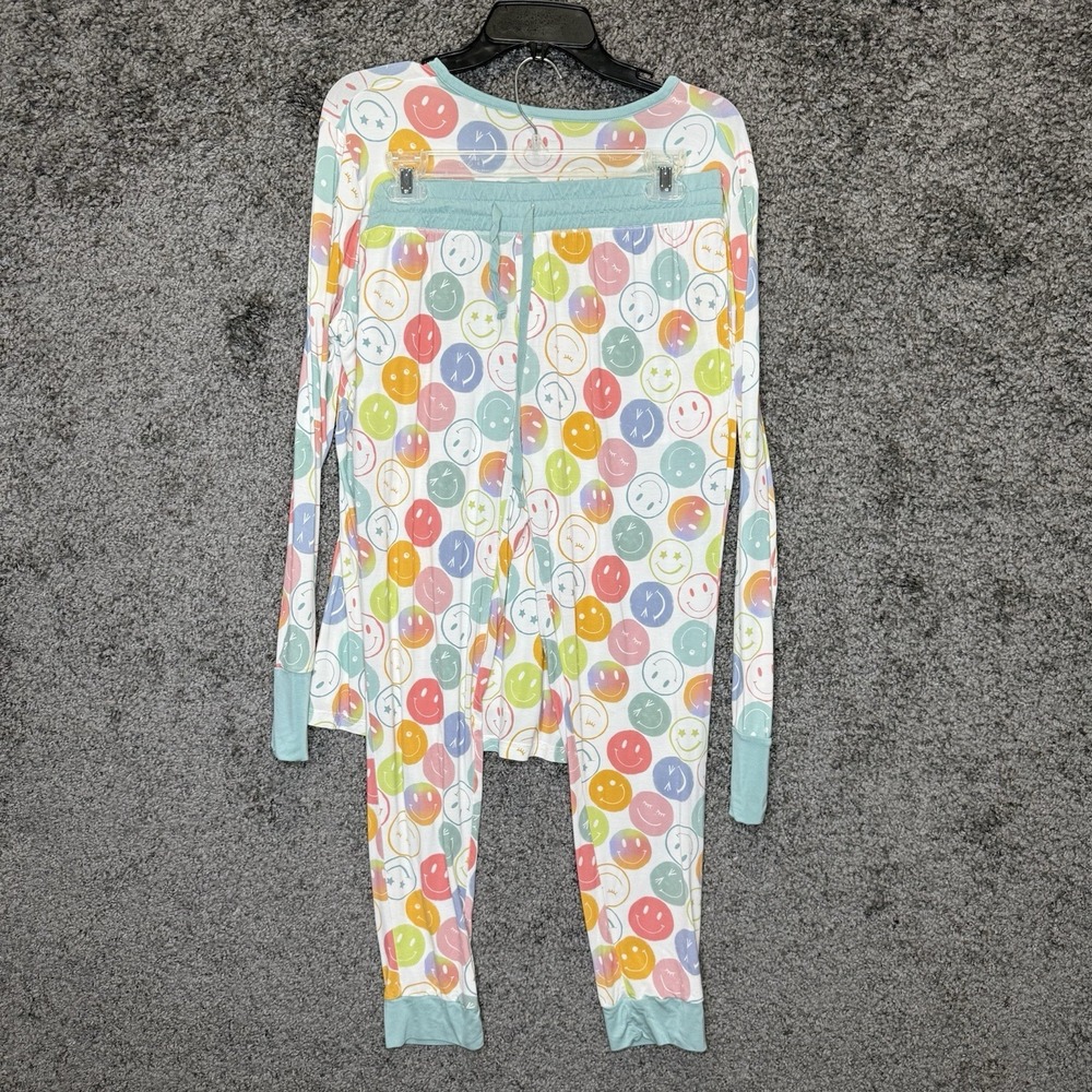 Womens Little Sleepies Positive Vibes Pajama Set size Medium bamboo - Picture 4 of 10